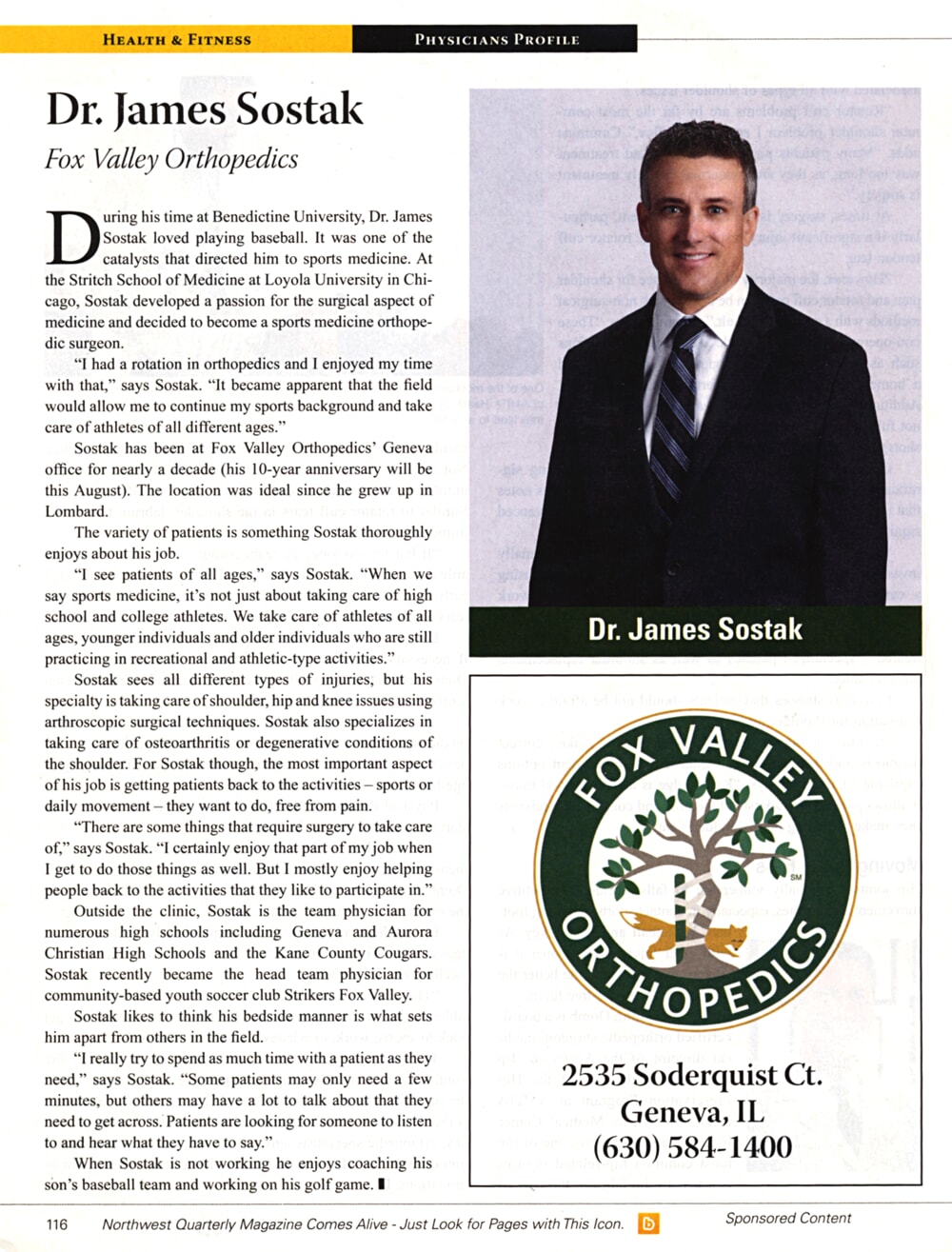 Dr. James Sostak